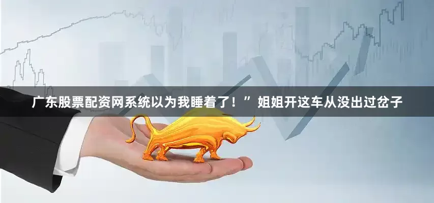 广东股票配资网系统以为我睡着了！” 姐姐开这车从没出过岔子